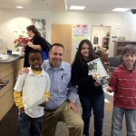 Paul Giordano with the Massey Math Miles winners